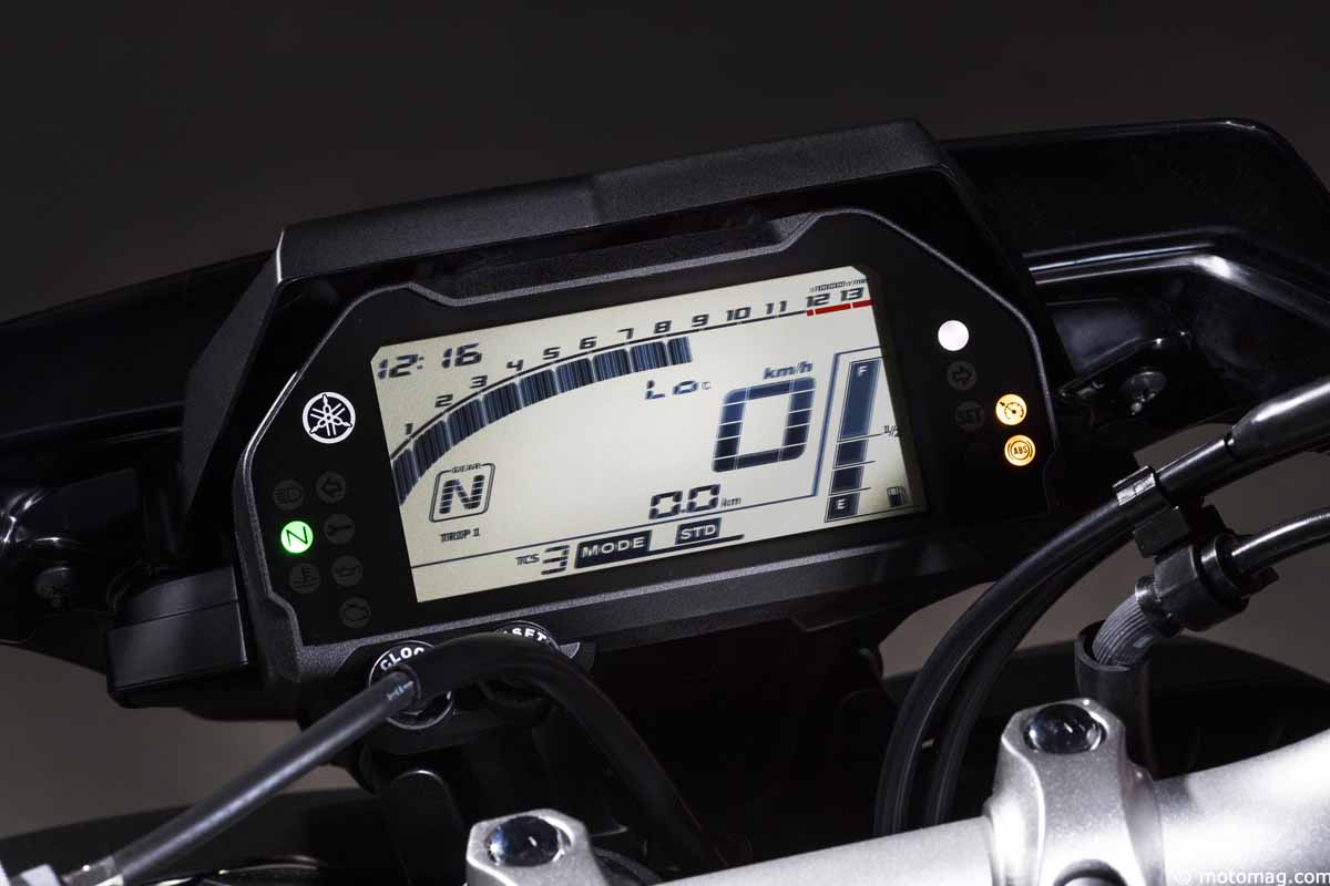 tableau de bord Yamaha MT-10
